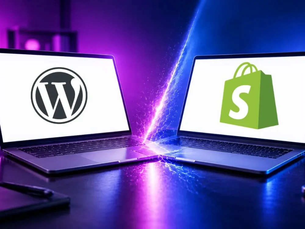 WordPress ou Shopify